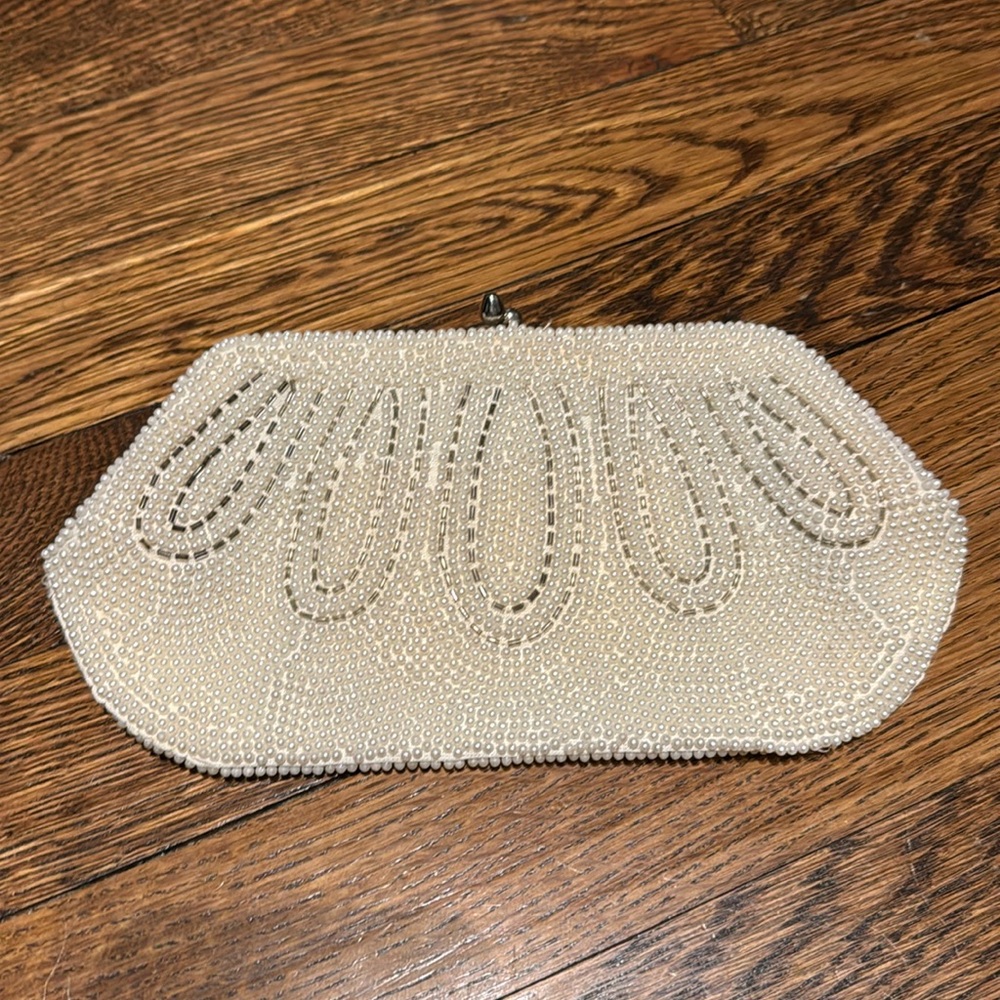 Vintage Beaded Mini Clutch